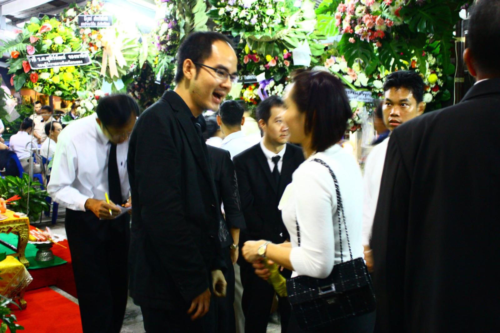At my father's funeral in 2010. At the time I was starting my PhD in anthropology at Harvard. The first week of class was underway but I took two weeks off from school to return home to be with my family.