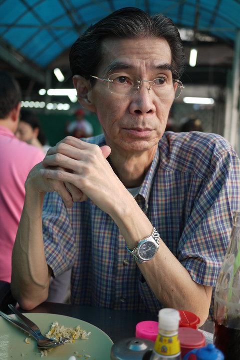 My father. This photo was taken by my brother Ek Arkaraprasertkul