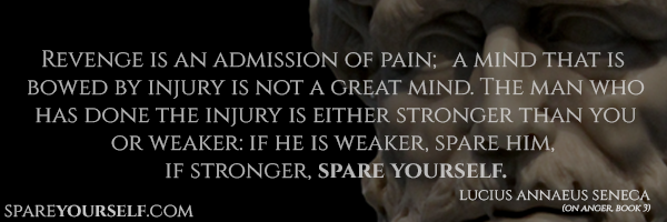 Image result for seneca quote on revenge